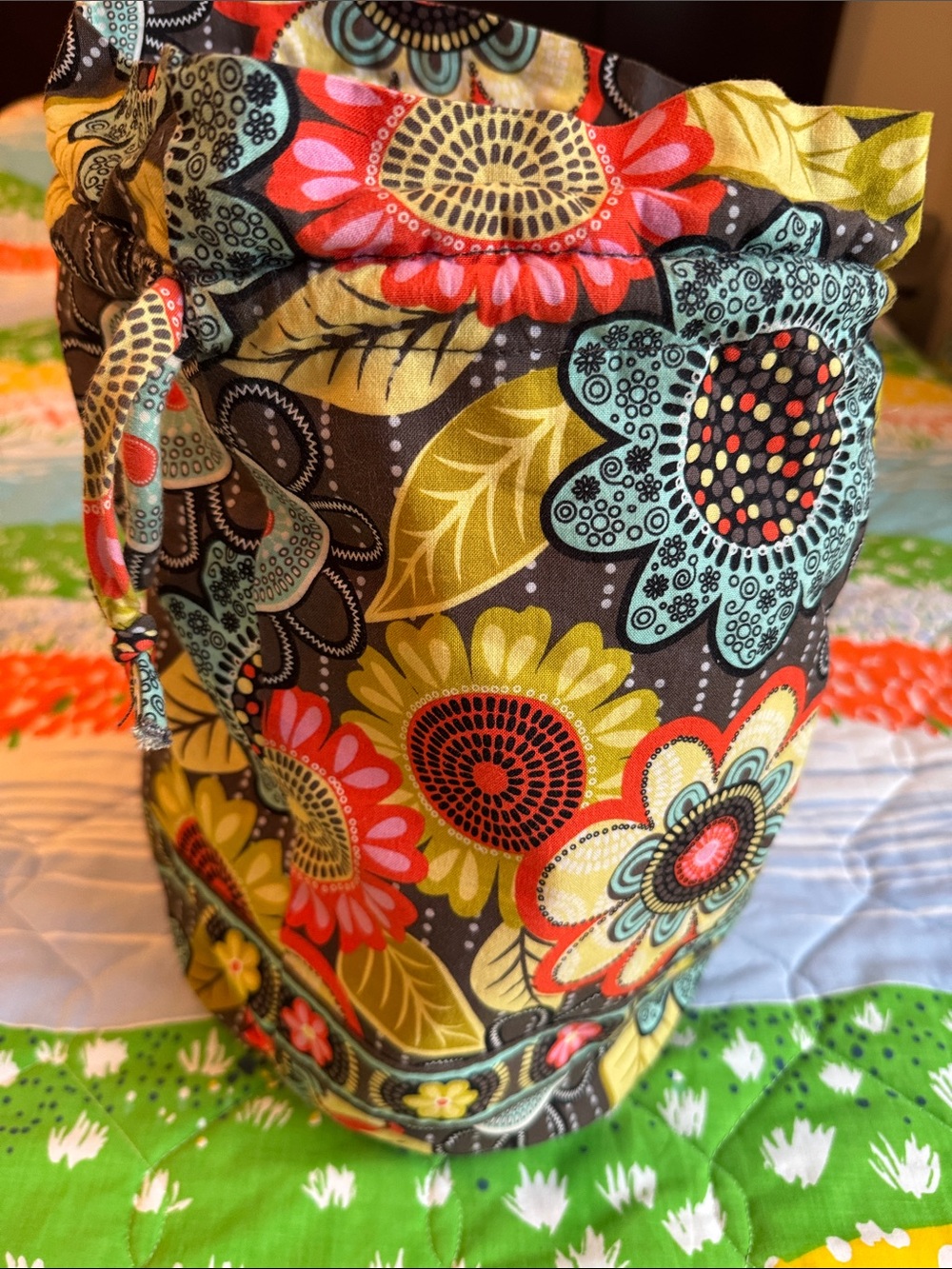 Vera Bradley Ditty Bag in Flower Shower